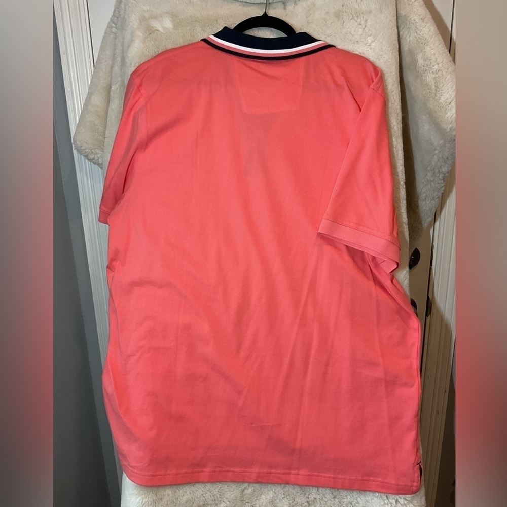 Nautica Men's Coral Polo Shirt - Picture 3 of 4